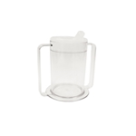 Sammons Adaptive Clear 2 Handle 12oz Mug