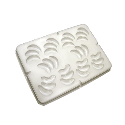 Peach Slice Cluster Puree Mold