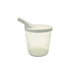 Sammons Clear Cup with Snorkel Lid