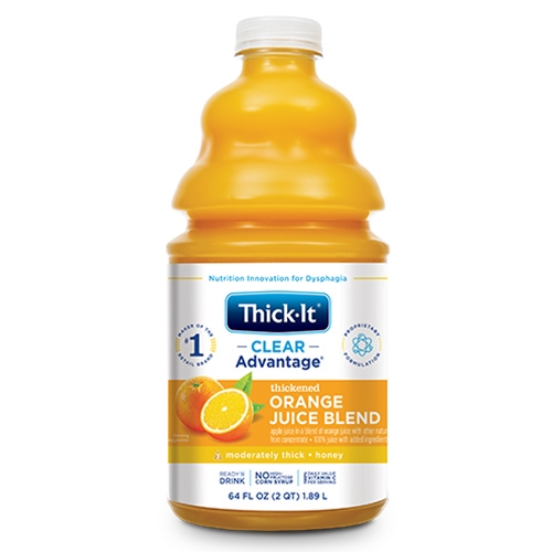 Thick-It Thickened Apple Juice, Honey Consistency, 8oz bottles